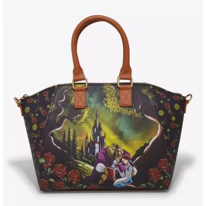 Loungefly Disney - La belle et la Bête Castle - Sac à bandoulière
