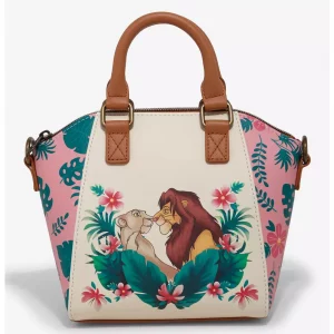 Loungefly Disney Le roi Lion - Simba & Nala Tropical - Sac à bandoulière