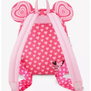 Loungefly Disney - Mickey & Minnie Heart Ears - Sac à dos
