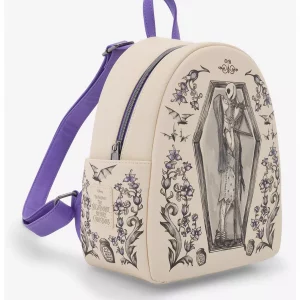 Loungefly l'étrange noël de Mr Jack - Jack & Sally Coffin - Sac à dos 2 Loungefly l'étrange noël de Mr Jack - Jack & Sally Coffin - Sac à dos