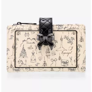 Loungefly Disney Princess - Sketch Icons - Portefeuille