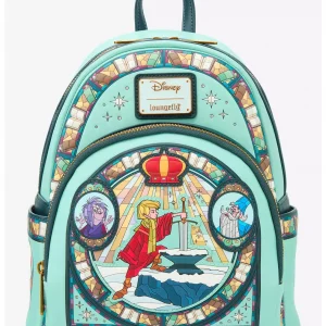Loungefly Disney - The Sword in the Stone Stained Glass - Sac à dos