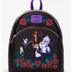 Loungefly Disney Villains - Trio Roses - Sac à dos