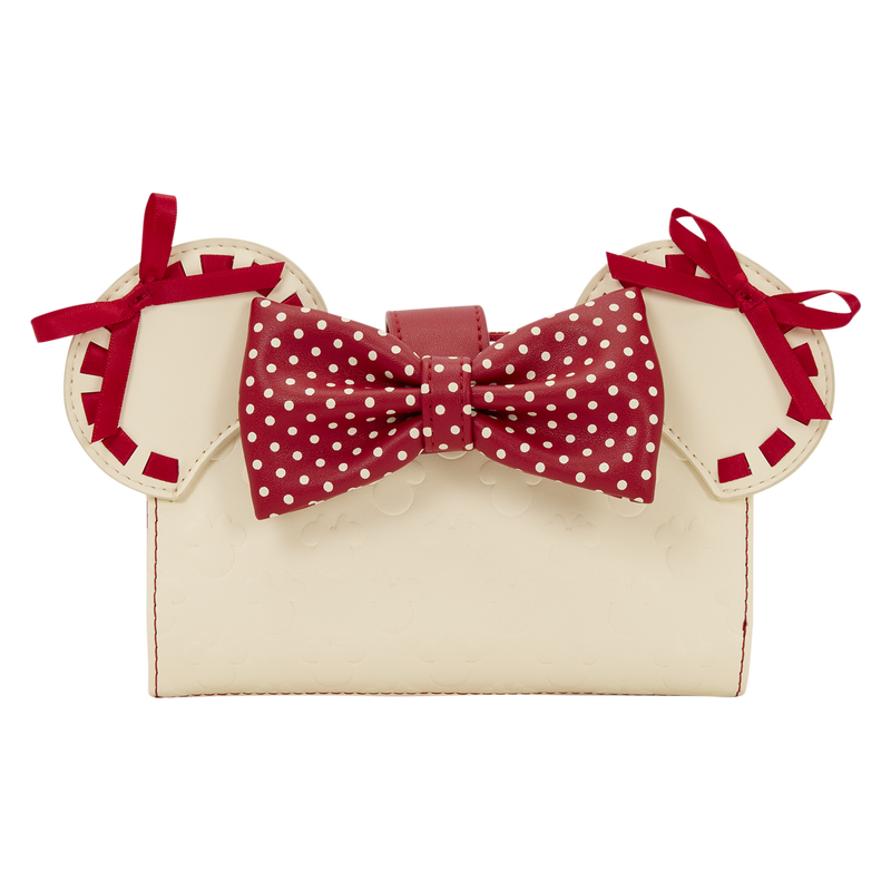 Loungefly Minnie Mouse - rock the dots - Portefeuille Loungefly Minnie Mouse - rock the dots - Portefeuille
