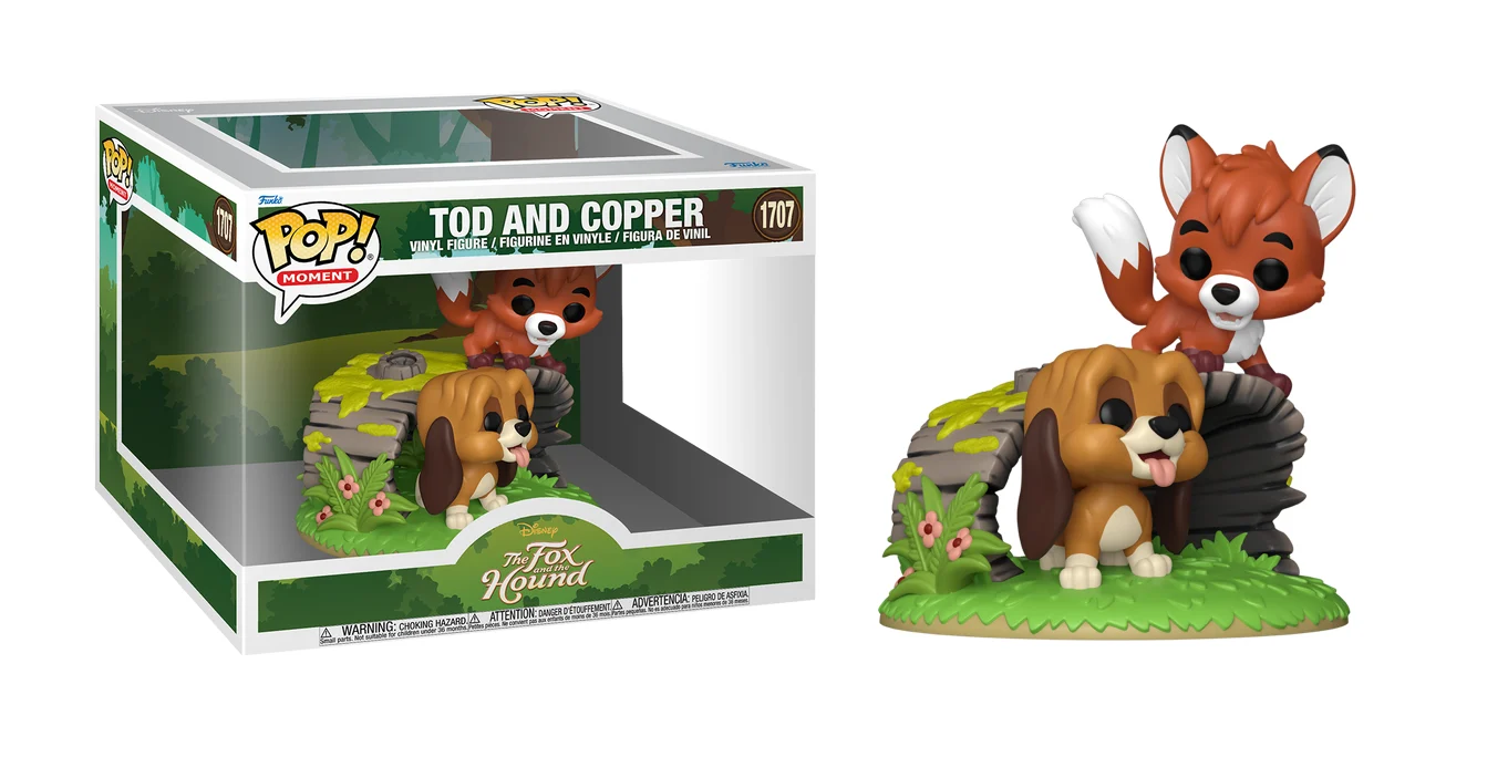 Figurines Rox Et Rouky – PVC, Maia & Borges, Disney