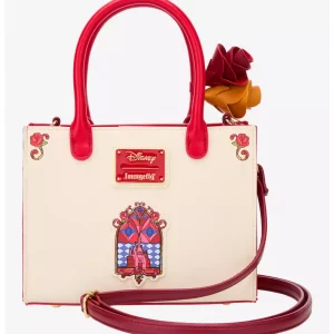 Loungefly Beauty and the Beast - Belle Stained Glass Portrait - Sac à bandoulière 1 Loungefly Beauty and the Beast - Belle Stained Glass Portrait - Sac à bandoulière