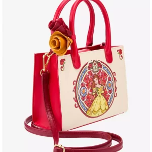 Loungefly Beauty and the Beast - Belle Stained Glass Portrait - Sac à bandoulière 2 Loungefly Beauty and the Beast - Belle Stained Glass Portrait - Sac à bandoulière