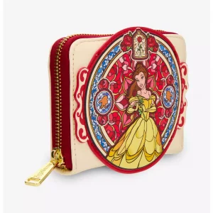 Loungefly Disney Beauty and the Beast - Belle Stained Glass Portrait - Portefeuille 2 Loungefly Disney Beauty and the Beast - Belle Stained Glass Portrait - Portefeuille