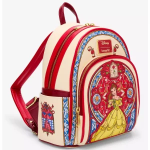 Loungefly Disney Beauty and the Beast - Belle Stained Glass Portrait - Sac à dos 2