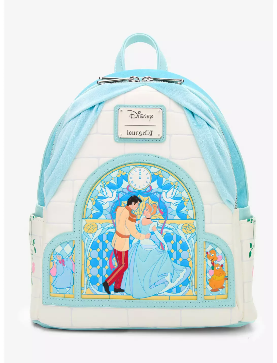 Loungefly Disney Cinderella - Stained Glass Portrait - Sac à dos Loungefly Disney Cinderella - Stained Glass Portrait - Sac à dos