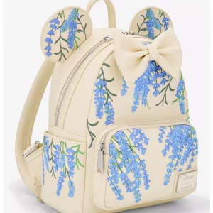 Loungefly Disney Minnie - Blue Floral - Sac à dos 2 Loungefly Disney Minnie - Blue Floral - Sac à dos