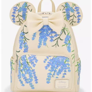 Loungefly Disney Minnie - Blue Floral - Sac à dos
