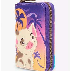 Loungefly Disney Moana - Pua & Hei Hei Sunset - Portefeuille 3