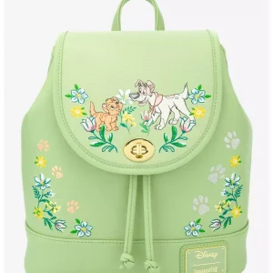 Loungefly Disney Oliver & Company - Floral Drawstring - Sac à dos Loungefly Disney Oliver & Company - Floral Drawstring - Sac à dos