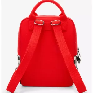 Loungefly Disney Pixar Cars - Lightning McQueen Embroidered Patches Canvas - Sac à dos