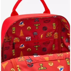 Loungefly Disney Pixar Cars - Lightning McQueen Embroidered Patches Canvas - Sac à dos 3