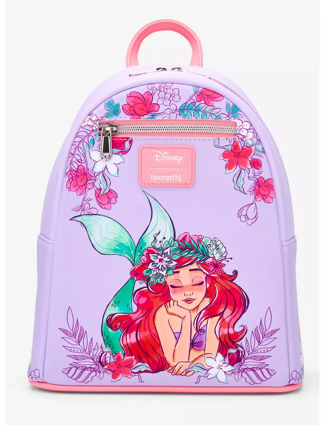 Loungefly Disney The Little Mermaid - Floral Dream - Sac à dos Loungefly Disney The Little Mermaid - Floral Dream - Sac à dos