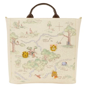 Loungefly Disney - Winnie L'Ourson Hundred Acre Wood - Tote Bag
