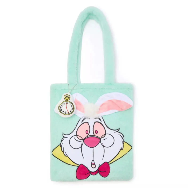 Tote bag Alice au pays des merveilles - Lapin Blanc - plush Tote bag Alice au pays des merveilles - Lapin Blanc - plush