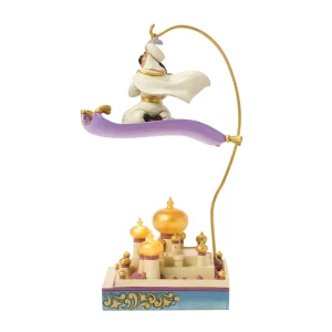 Figurine Aladdin et Jasmine Tapis Volant - Disney Traditions
