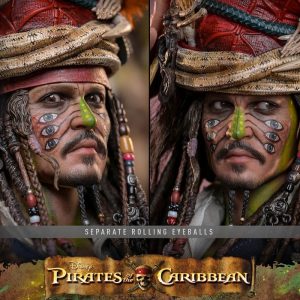 Figurine Pirates des Caraïbes - Le Secret du coffre maudit - DX 16 Pelegostos Chief Jack Sparrow 30 cm 11 Figurine Pirates des Caraïbes - Le Secret du coffre maudit - DX 16 Pelegostos Chief Jack Sparrow 30 cm