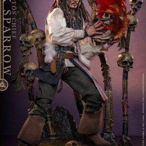 Figurine Pirates des Caraïbes - Le Secret du coffre maudit - DX 16 Pelegostos Chief Jack Sparrow 30 cm 2 Figurine Pirates des Caraïbes - Le Secret du coffre maudit - DX 16 Pelegostos Chief Jack Sparrow 30 cm