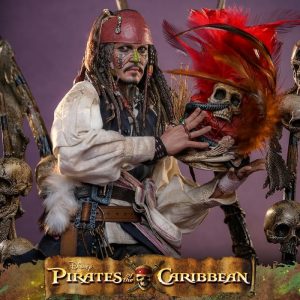 Figurine Pirates des Caraïbes - Le Secret du coffre maudit - DX 16 Pelegostos Chief Jack Sparrow 30 cm 5 Figurine Pirates des Caraïbes - Le Secret du coffre maudit - DX 16 Pelegostos Chief Jack Sparrow 30 cm