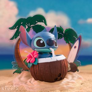 Figurine Stitch Noix De Coco - Disney Lilo & Stitch