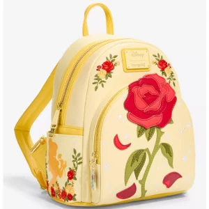 Loungefly Disney Beauty and The Beast - Enchanted Rose Shimmer - Sac à dos 2 Loungefly Disney Beauty and The Beast - Enchanted Rose Shimmer - Sac à dos