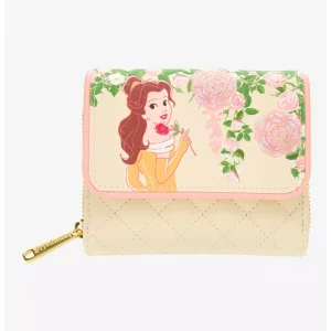 Loungefly Disney Beauty and The Beast - Quilted Belle - Portefeuille