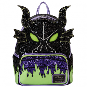 Loungefly Disney Malefique - Dragon Cosplay Sequin - Sac a dos