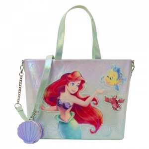 Loungefly Disney The Little Mermaid - Ariel et Polochon - Tote Bag