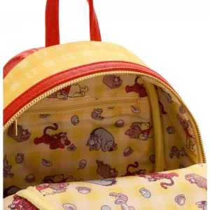 Loungefly Disney Winnie the Pooh - Floral Gingham - Sac à dos 3 Loungefly Disney Winnie the Pooh - Floral Gingham - Sac à dos