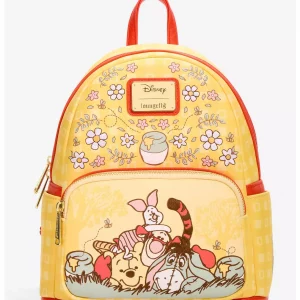 Loungefly Disney Winnie the Pooh - Floral Gingham - Sac à dos
