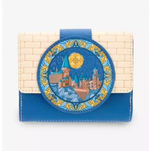 Loungefly Harry Potter - Hedwig Hogwarts Stained Glass - Portefeuille