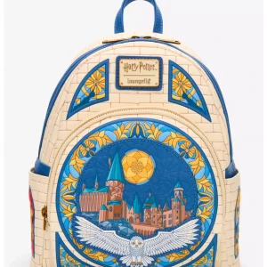 Loungefly Harry Potter - Hedwig Hogwarts Stained Glass - Sac à dos