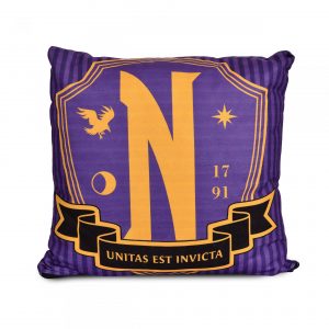 Mercredi Coussin - Logo - Nevermore Academy
