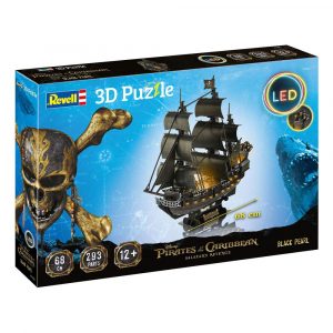 Pirates des Caraïbes - La Vengeance de Salazar - puzzle 3D Black Pearl LED Edition 1