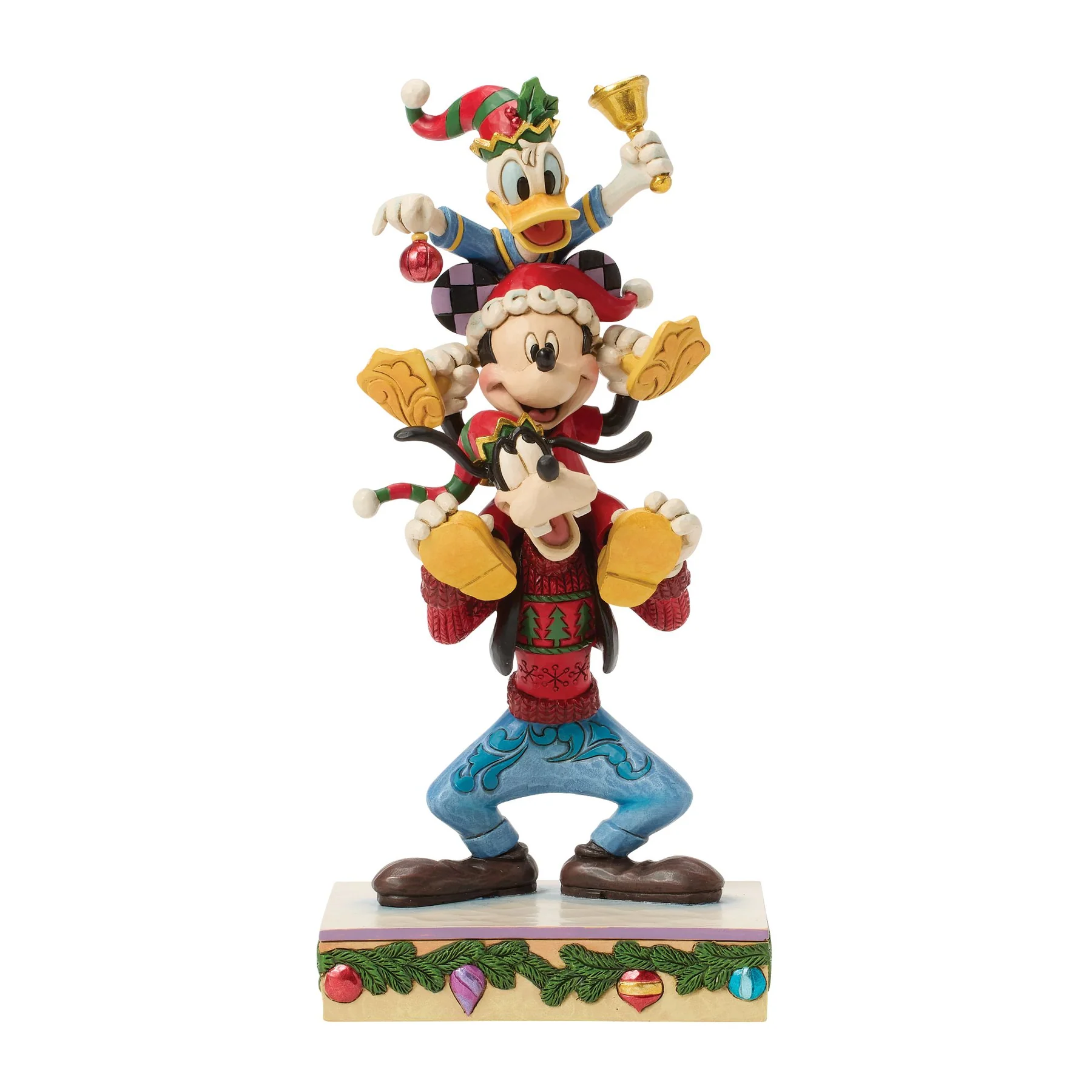 Figurine Mickey Donald et Dingo - Disney Traditions Figurine Mickey Donald et Dingo - Disney Traditions