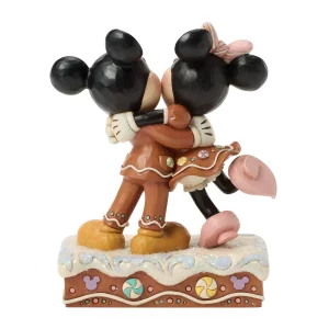Figurine Mickey et Minnie Pain d'épice - Disney Traditions
