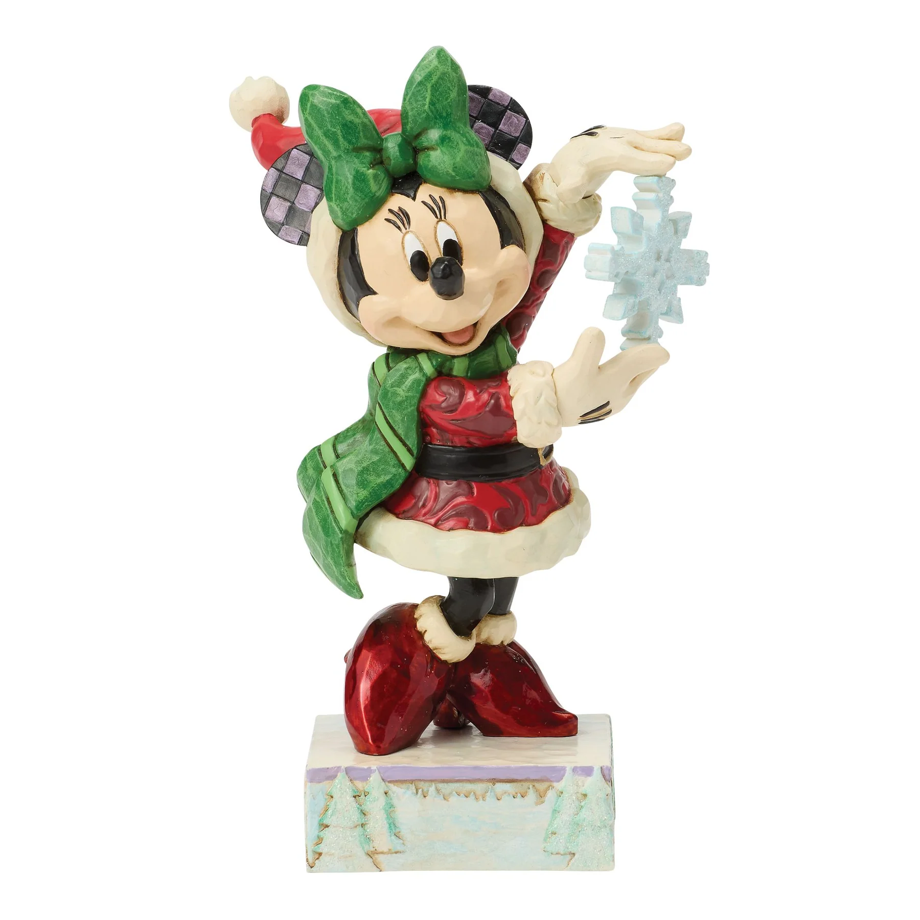 Figurine Minnie au Flocon de Neige - Disney Traditions Figurine Minnie au Flocon de Neige - Disney Traditions