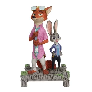 Figurine Nick & Judy Zootopie 2 - Disney Showcase