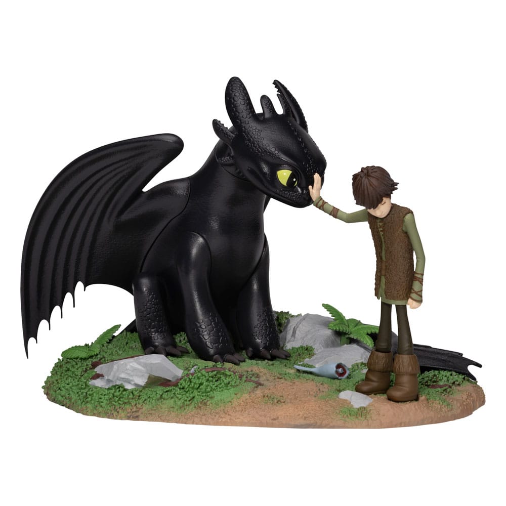 Figurine Statuette Pvc Dragons - D-Stage Krokmou Et Harold 15 Cm Figurine Statuette Pvc Dragons - D-Stage Krokmou Et Harold 15 Cm