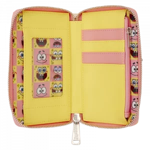 Loungefly BOB L'EPONGE - Bob & Patrick - Portefeuille 3 Loungefly BOB L'EPONGE - Bob & Patrick - Portefeuille
