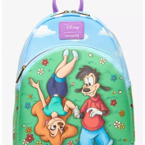 Loungefly Disney A Goofy Movie Max & Roxanne - Flower Field - Sac à dos