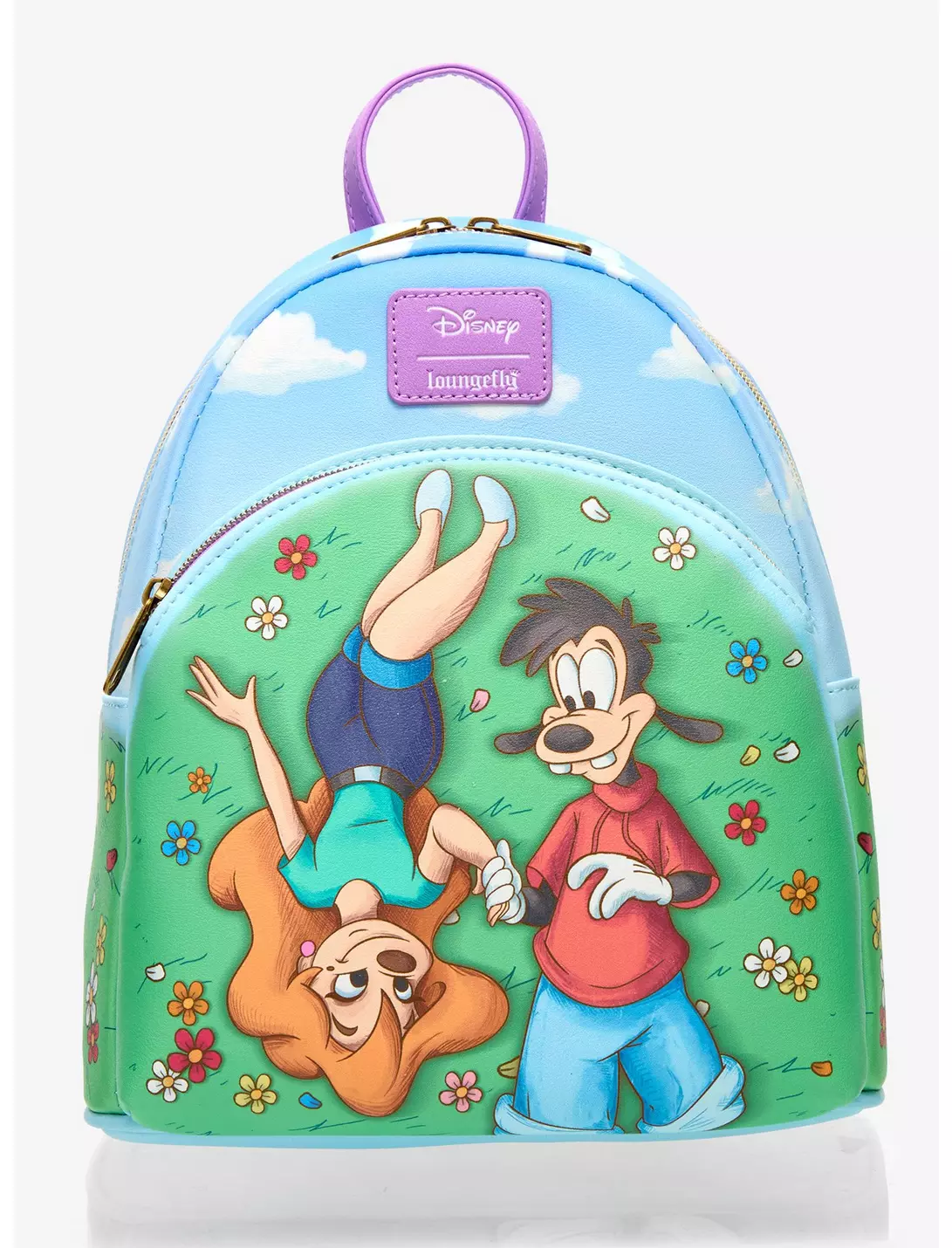 Loungefly Disney A Goofy Movie Max & Roxanne - Flower Field - Sac à dos Loungefly Disney A Goofy Movie Max & Roxanne - Flower Field - Sac à dos