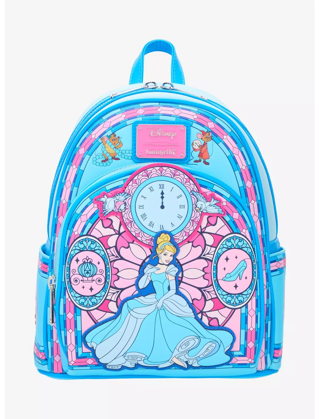 Loungefly Disney Cinderella - Stained Glass Portrait - Sac à dos Loungefly Disney Cinderella - Stained Glass Portrait - Sac à dos