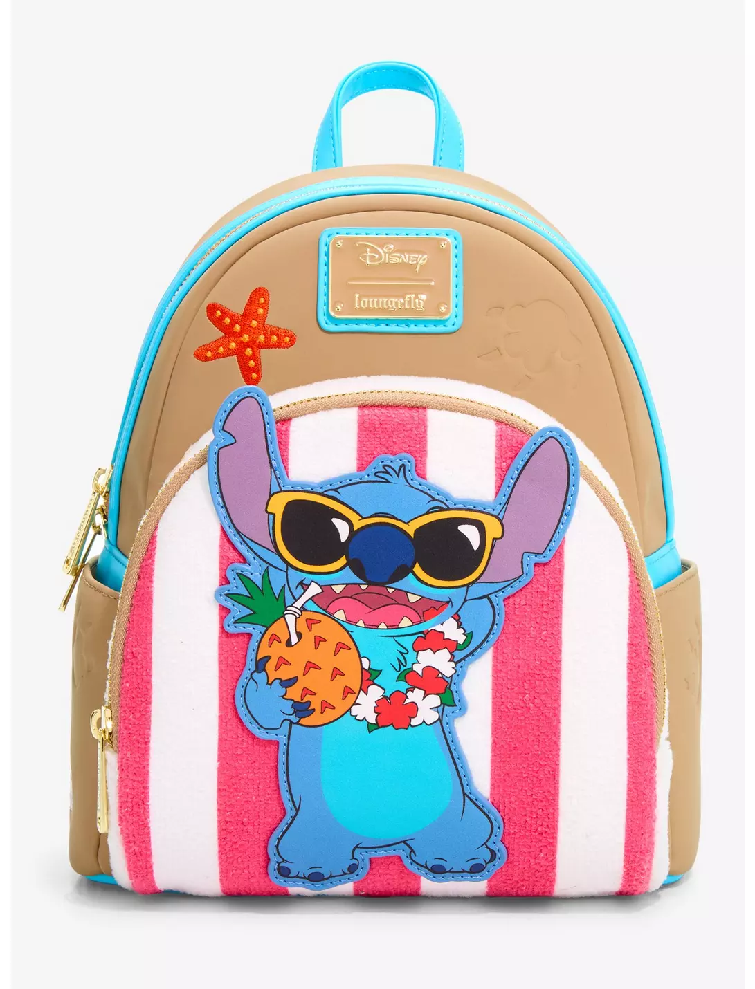 Loungefly Disney Lilo & Stitch - Beach Towel Stitch - Sac à dos Loungefly Disney Lilo & Stitch - Beach Towel Stitch - Sac à dos