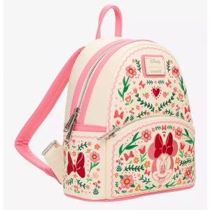 Loungefly Disney Minnie - Floral Embroidered - Sac à dos 2 Loungefly Disney Minnie - Floral Embroidered - Sac à dos