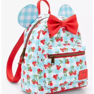 Loungefly Disney Minnie - Gingham Cherry - Sac à dos 2 Loungefly Disney Minnie - Gingham Cherry - Sac à dos